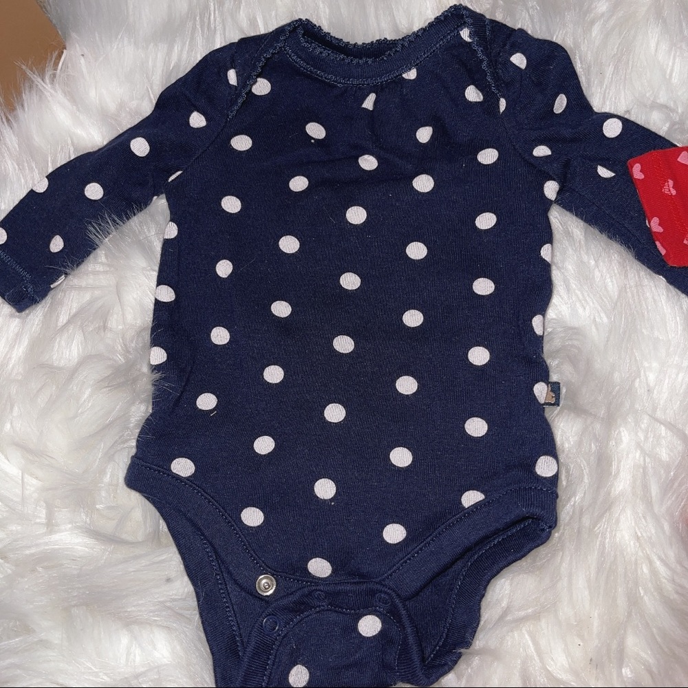 0-3M GAP baby girl long sleeve bodysuits - Picture 4 of 5